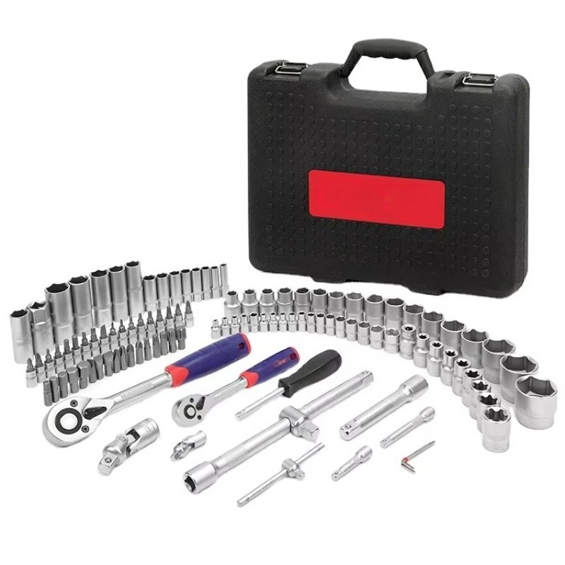 Socket Wrench - طقم أدوات يدوية احترافية 108 قطعة