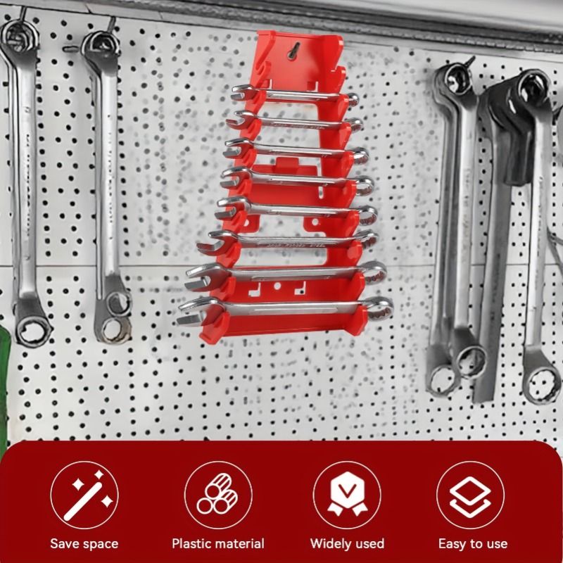 حامل مفاتيح ربط يثبت على الحائ - مراجعة Hand Tools In Workshop وسعره
